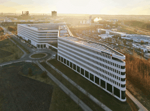 Schutz vor DDoS-Attacken Materna Gebäude