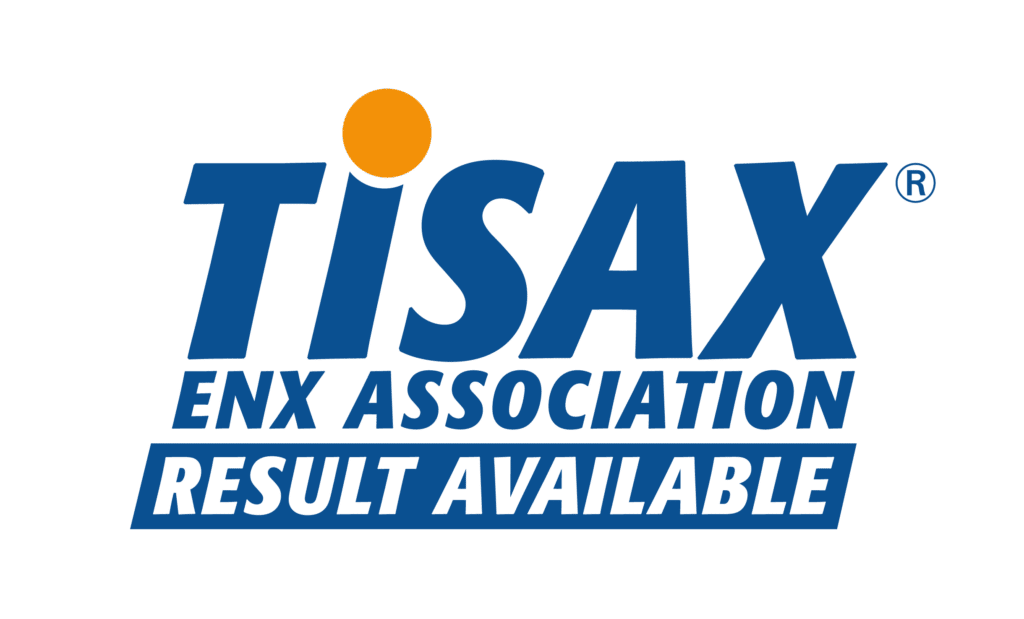 Logo TISAX Results Coloured RGB Teilnehmer net-select GmbH