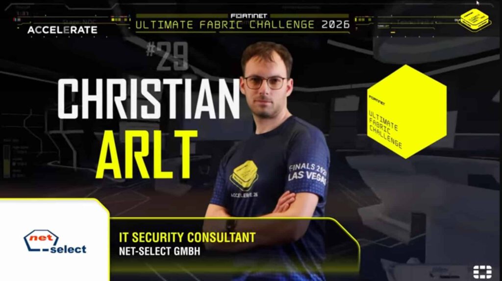 Proof of expertise - net-select bei Security Challenge von Fortinet Top 20